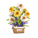 Rowood Narcissus DIY Flower Bouquet Wooden 3D Puzzle TF002