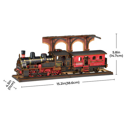 Rolife Steam Journey 3D Wooden Puzzle TGS01 - Image 3