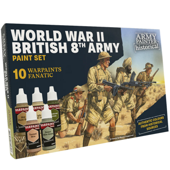 Historical: WWII British 8th Army Paint Set