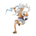 One Piece Grandista Monkey D Luffy Gear 5 Special Edition Figure