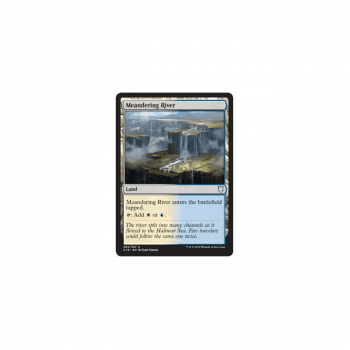 Meandering River : COMMANDER 2018 265/307 - Magic the Gathering Single Card