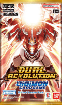 Digimon Card Game - Dual Revolution BT25 Booster Pack (12 Cards)