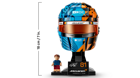 LEGO&reg; Editions McLaren Mastercard F1 Team Oscar Piastri Helmet (43017) - Image 4