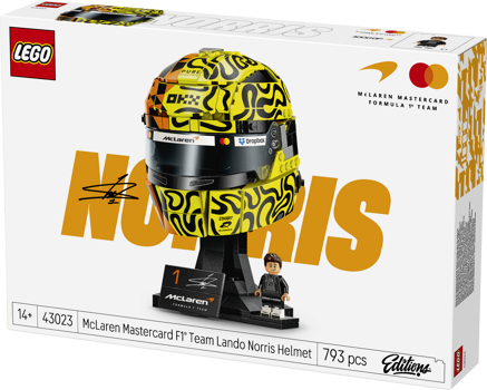 LEGO&reg; Editions McLaren Mastercard F1 Team Lando Norris Helmet (43023)