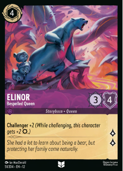 Elinor - Bespelled Queen (FOIL) single card from Disney Lorcana