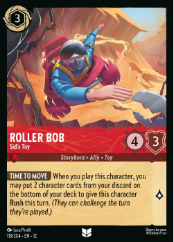 Roller Bob - Sid's Toy (FOIL) single card from Disney Lorcana