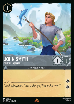 John Smith - Skillful Explore single card from Disney Lorcana