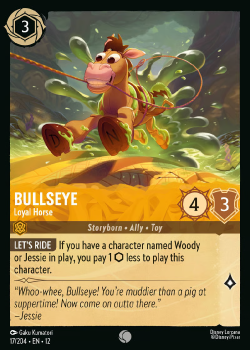 Bullseye - Loyal Horse single card from Disney Lorcana