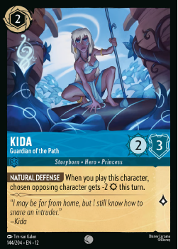 Kida - Guardian of the Path single card from Disney Lorcana