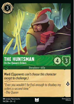 The Huntsman - On the Queen's Orders (FOIL) single card from Disney Lorcana