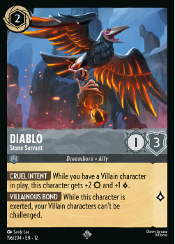 Diablo - Stone Servant single card from Disney Lorcana