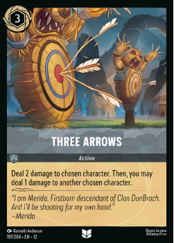 Three Arrows (FOIL) single card from Disney Lorcana