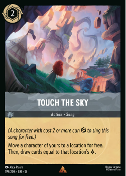 Touch the Sky single card from Disney Lorcana