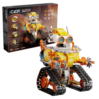 CaDA W·BOT Code Robot 3-In-1 455 pcs
