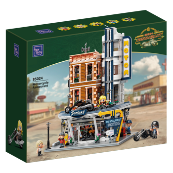 Pantasy Motorcycle Restaurant Building 2989 pcs