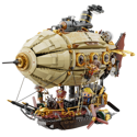 Pantasy Steampunk Airship 1949 pcs - Image 3