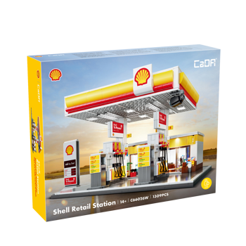 Shell Retail Station 1309 pcs