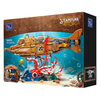 The Nautilus Steampunk Submarine 2552 pcs
