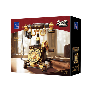 Retro Rotary Telephone 766 pcs