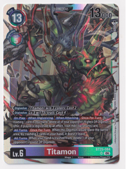 Titamon single card from Digimon