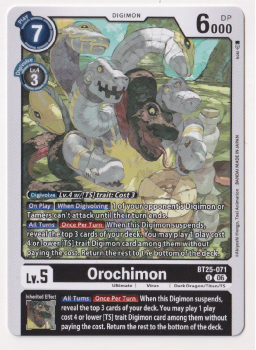 Orochimon single card from Digimon