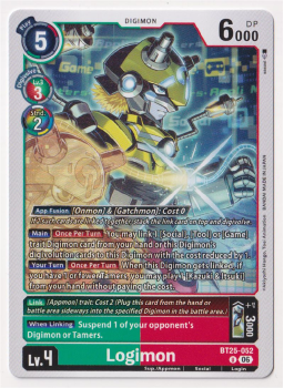 Logimon single card from Digimon
