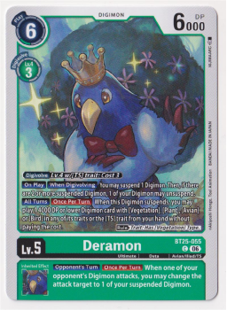 Deramon single card from Digimon