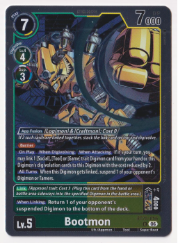 Bootmon single card from Digimon