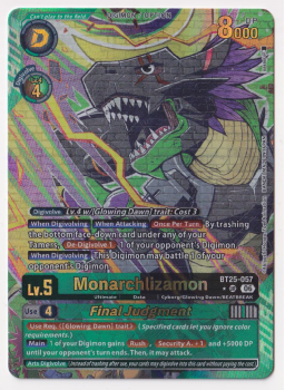 Monarchlizamon (ALTERNATIVE ART) single card from Digimon