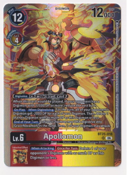 Apollomon single card from Digimon