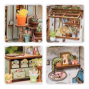 Cutebee DIY Book Nook Kit Champs-Elysees Florist - Image 7