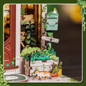 Cutebee DIY Book Nook Kit Green Life Bookshop - Image 4
