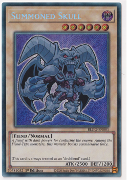 Summoned Skull (Chibi Artwork)(Secret Rare) single card from Yu-Gi-Oh!