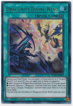 Dragunity Divine Wind (Ultra Rare) single card from Yu-Gi-Oh!