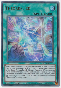 Theorealize (Ultra Rare) single card from Yu-Gi-Oh!