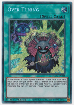 Over Tuning (Secret Rare) single card from Yu-Gi-Oh!