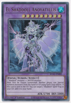 El Shaddoll Anoyatyllis (Ultra Rare) single card from Yu-Gi-Oh!