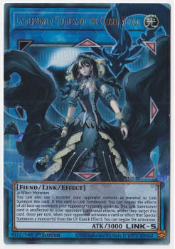 Underworld Goddess of the Closed World (Extended Art)(Ultra Rare) single card from Yu-Gi-Oh!