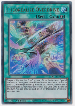 Theorealize Overdrive (Ultra Rare) single card from Yu-Gi-Oh!