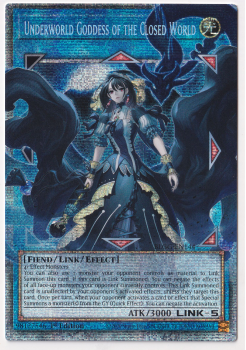 Underworld Goddess of the Closed World (Extended Art)(Starlight Rare) single card from Yu-Gi-Oh!