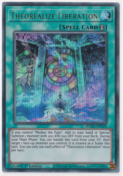 Theorealize Liberation (Ultra Rare) single card from Yu-Gi-Oh!