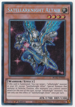 Satellarknight Altair (Secret Rare) single card from Yu-Gi-Oh!