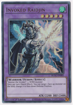Invoked Raidjin (Ultra Rare) single card from Yu-Gi-Oh!