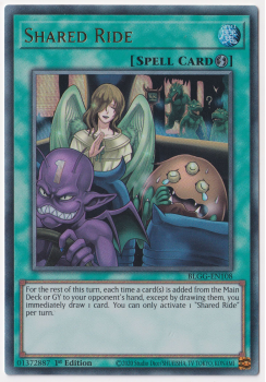 Shared Ride (Ultra Rare) single card from Yu-Gi-Oh!