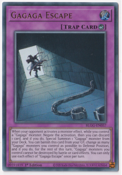 Gagaga Escape (Ultra Rare) single card from Yu-Gi-Oh!