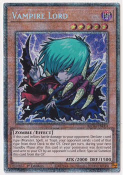 Vampire Lord (Chibi Artwork)(Starlight Rare) single card from Yu-Gi-Oh!