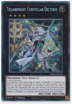 Tellarknight Constellar Delteros (Secret Rare) single card from Yu-Gi-Oh!