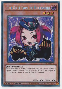 Tour Guide From the Underworld (Chibi Artwork)(Secret Rare) single card from Yu-Gi-Oh!