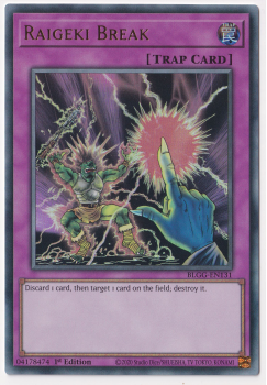 Raigeki Break (Ultra Rare) single card from Yu-Gi-Oh!
