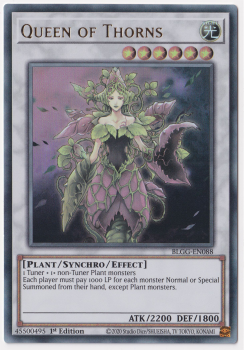 Queen of Thorns (Ultra Rare) single card from Yu-Gi-Oh!